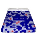 Qr Code Congratulations Fitted Sheet (Queen Size) View1