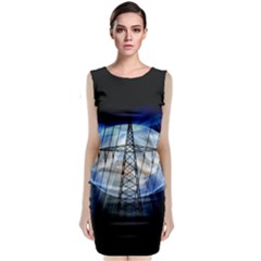 Energy Revolution Current Classic Sleeveless Midi Dress by Nexatart