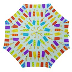 Food Pattern Straight Umbrellas by Nexatart