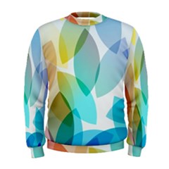 Rainbow Feather Men s Sweatshirt by Brittlevirginclothing