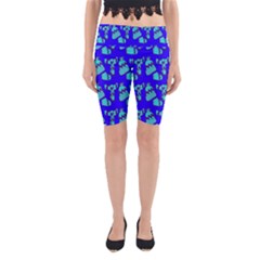 Winter Yoga Cropped Leggings by Nexatart