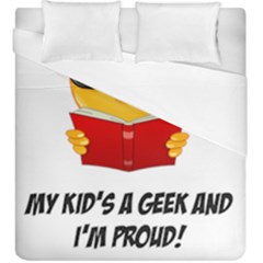 Geek Kid Duvet Cover Double Side (king Size) by athenastemple