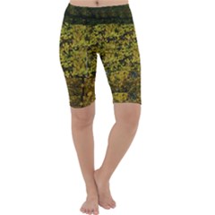 Early Autumn In Vermont Cropped Leggings  by SusanFranzblau