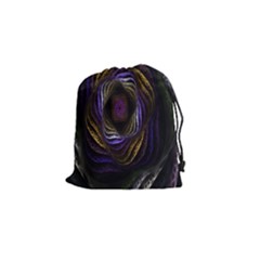 Abstract Fractal Art Drawstring Pouches (small)  by Nexatart