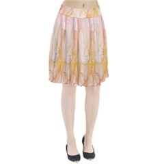 Background Modern Computer Design Pleated Skirt by Nexatart