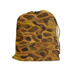 Camo Drawstring Pouches (extra Large) by Nexatart