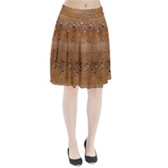 Circuit Board Pattern Pleated Skirt by Nexatart