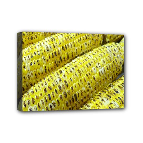 Corn Grilled Corn Cob Maize Cob Mini Canvas 7  X 5  by Nexatart