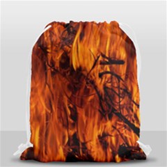 Fire Easter Easter Fire Flame Drawstring Bag (small) by Nexatart