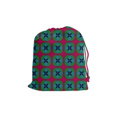 Geometric Patterns Drawstring Pouches (medium)  by Nexatart