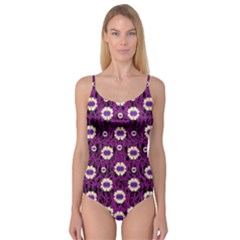 Baby Blue Eyes Bush Camisole Leotard  by pepitasart