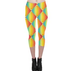 The Colors Of Summer Capri Leggings  by Nexatart