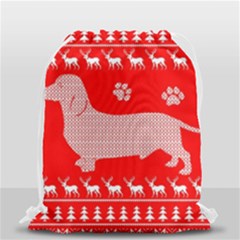 Ugly X Mas Design Drawstring Bag (small) by Nexatart