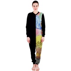 Lunacy Of Spirit Onepiece Jumpsuit (ladies)  by artsystorebytandeep