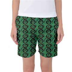 Abstract Pattern Graphic Lines Women s Basketball Shorts by Amaryn4rt