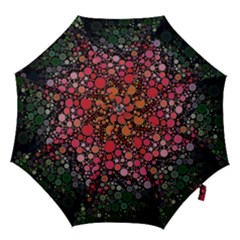 Circle Abstract Hook Handle Umbrellas (large) by Amaryn4rt
