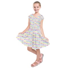 Bicycles Kids  Short Sleeve Dress by boho