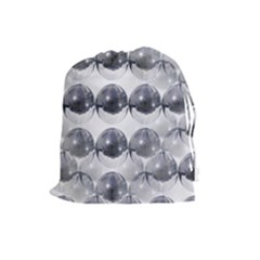 Disco Balls Drawstring Pouches (large)  by boho
