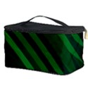 Abstract Blue Stripe Pattern Background Cosmetic Storage Case View3