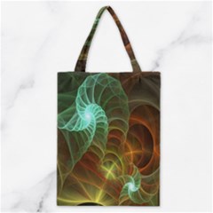 Art Shell Spirals Texture Classic Tote Bag by Simbadda