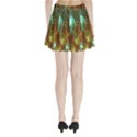 Art Shell Spirals Texture Pleated Mini Skirt View2
