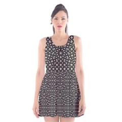 Modern Oriental Pattern Scoop Neck Skater Dress by dflcprintsclothing