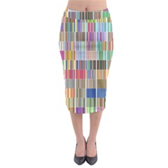 Overlays Graphicxtras Patterns Midi Pencil Skirt by Simbadda
