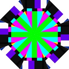 Color Bars & Tones Folding Umbrellas by Simbadda