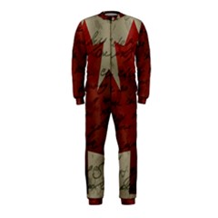 Canada Flag Onepiece Jumpsuit (kids) by Valentinaart