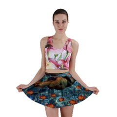 Urban Swimmers   Mini Skirt by Valentinaart