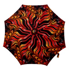 Fractal Mathematics Abstract Hook Handle Umbrellas (large) by Simbadda