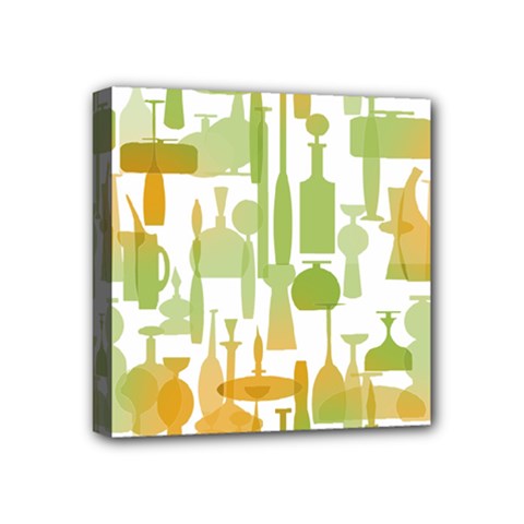 Angerine Blenko Glass Mini Canvas 4  X 4  by Simbadda