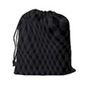 Pattern Dark Texture Background Drawstring Pouches (XXL) View2