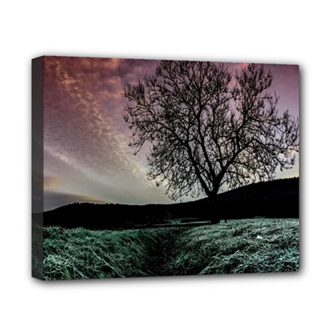 Sky Landscape Nature Clouds Canvas 10  X 8  by Simbadda