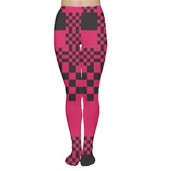 Cube Square Block Shape Creative Women s Tights by Simbadda