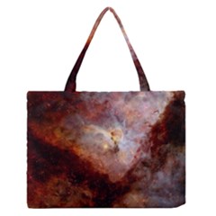 Carina Nebula Medium Zipper Tote Bag by SpaceShop