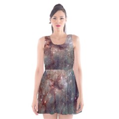 Tarantula Nebula Scoop Neck Skater Dress by SpaceShop