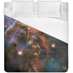 Pillar And Jets Duvet Cover (king Size) by SpaceShop