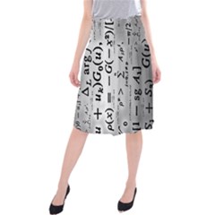 Science Formulas Midi Beach Skirt by Simbadda