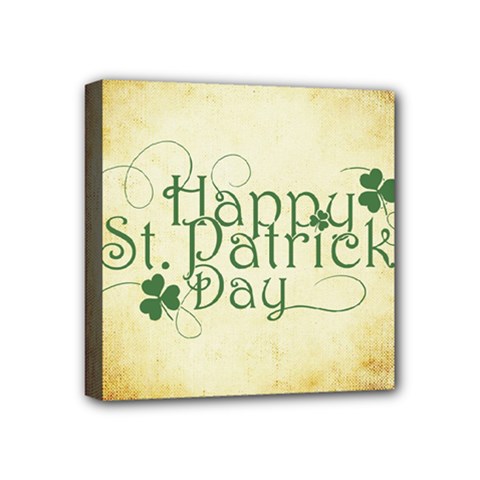 Irish St Patrick S Day Ireland Mini Canvas 4  X 4  by Simbadda