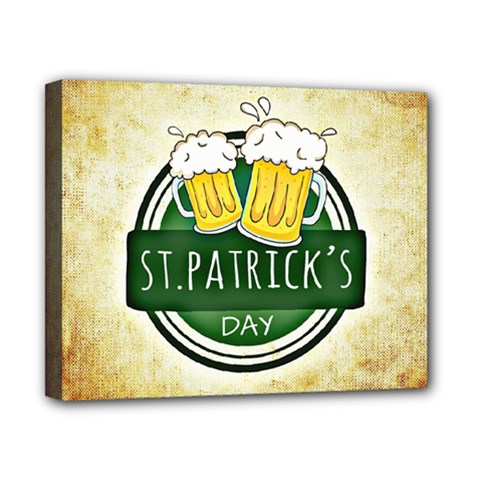 Irish St Patrick S Day Ireland Beer Canvas 10  X 8  by Simbadda