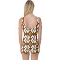 Art Abstract Background Pattern One Piece Boyleg Swimsuit View2