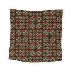 Asian Ornate Patchwork Pattern Square Tapestry (small) by dflcprints