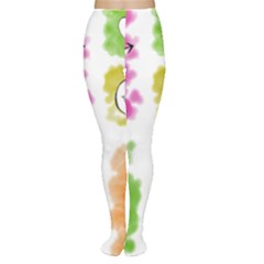 A Set Of Watercolour Icons Women s Tights by Amaryn4rt