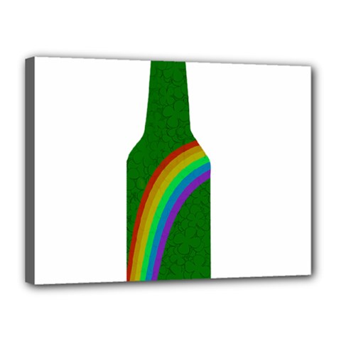St  Patricks Canvas 16  X 12  by Valentinaart