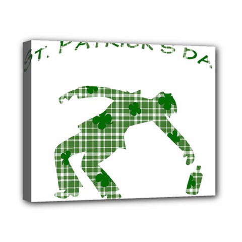 St  Patrick s Day Canvas 10  X 8  by Valentinaart