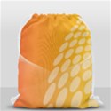 Abstract Orange Background Drawstring Bag (Small) View2