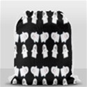 Cute Ghost Pattern Drawstring Bag (Small) View2