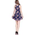 Navy Skull With Flowers Reversible Sleeveless Dress View2