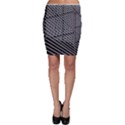 Abstract Architecture Pattern Bodycon Skirt View1